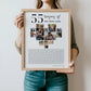 55 Reasons We Love You Poster With Pictures Template, Printable 55th Birthday Gift for Him or Her Editable, Personalized 55th Birthday Decor