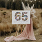 65th EDITABLE Photo Poster, Birthday Photo Collage, Birthday Collage, Number Collage, 65th Birthday Gift, 65th Birthday Decorations, Canva 0573