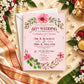 Blush Watercolor Floral 60th Wedding Invitation | Digital & Printed