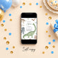 Dinosaur Birthday Invitation | Digital & Printed
