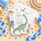 Dinosaur Birthday Invitation | Digital & Printed