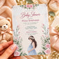 Elegant Blush Baby Shower Invitation | Digital & Printed