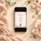 Elegant Blush Pink Baby Shower Invitation | Digital & Printed