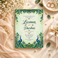 Elegant Peacock Wedding Invitation Card