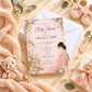 Elegant Pink Baby Shower Invitation | Digital & Printed