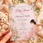 Elegant Pink Baby Shower Invitation | Digital & Printed