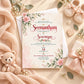 Elegant Seemantham Ceremony Invitation | Traditional Indian Baby Shower