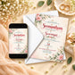 Elegant Seemantham Ceremony Invitation | Traditional Indian Baby Shower