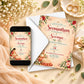 Elegant Seemantham Ceremony Invitation | Traditional Indian Baby Shower