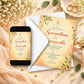 Elegant Seemantham Invitation | Traditional Indian Baby Shower