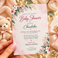 Elegant Watercolor Baby Shower Invitation | Digital & Printed