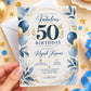 Fabulous 50th Birthday Celebration Invitation | Digital & Printed