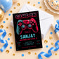 Video Game Birthday Invitation | Digital & Printed