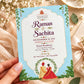 Graceful Traditional Wedding Invitation | Digital & Printed