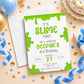Green Slime Birthday Invitation | Digital & Printed