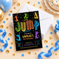 Jump Birthday Invitation | Digital & Printed