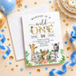 Jungle Birthday Invitation| Digital & Printed