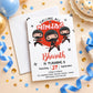 Ninja Boy Red Birthday Invitation | Digital & Printed