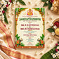 Ornate Ganesha Temple 60th Wedding Anniversary Invitation | Digital & Printed