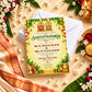 Ornate Hindu 60th Wedding Anniversary Invitation | Sashtiapthapoorthi