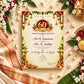 Ornate Indian 60th Wedding Anniversary Invitation | Sashtiapthapoorthi