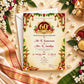 Ornate Indian 60th Wedding Anniversary Invitation | Sashtiapthapoorthi