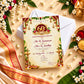 Ornate Indian 60th Wedding Anniversary Invitation | Sashtiapthapoorthi