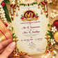 Ornate Indian 60th Wedding Anniversary Invitation | Sashtiapthapoorthi