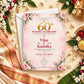Pink 60th Wedding Anniversary Invitation | Sashtiapthapoorthi