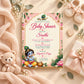 Pink Little Krishna Baby Shower Invitation | Digital & Printed