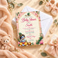 Pink Little Krishna Baby Shower Invitation | Digital & Printed