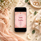 Pink and Gold Wedding Invitation Card | Elegant Indian Wedding Design