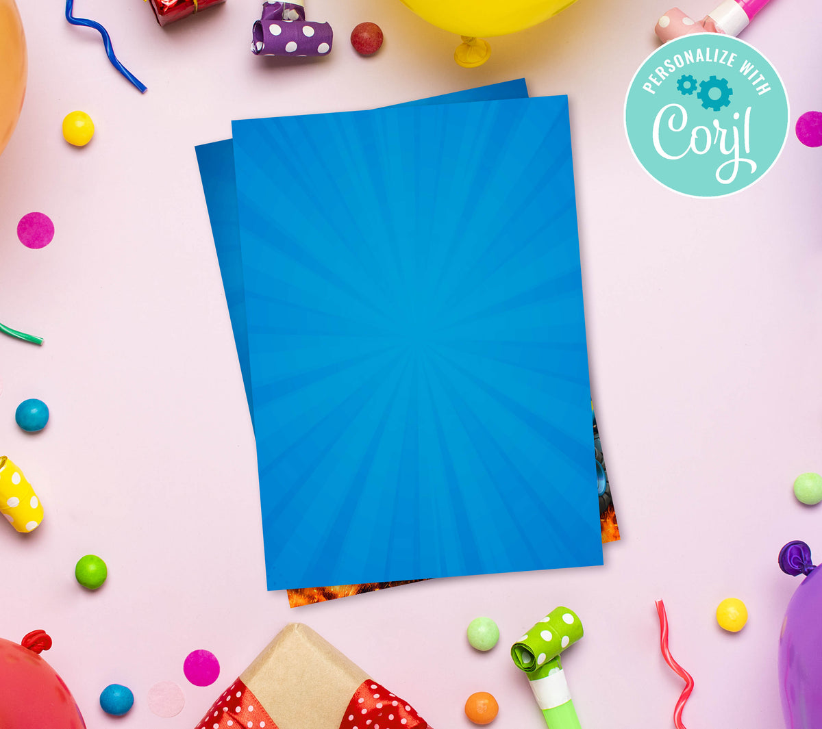 Blaze Birthday Invitation Template, Printable Invitation, Boy Birthday, Evite, Digital Invite, 0139