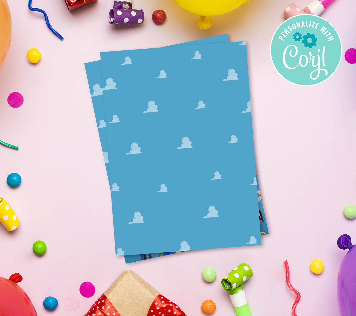 Toy Story Birthday Invitation Template, Printable Invitation, Boy Birthday, Evite, Digital Invite, 0134