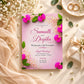 Raspberry Pink Palette Wedding Invitation | Digital & Printed