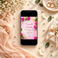 Raspberry Pink Palette Wedding Invitation | Digital & Printed