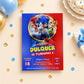 Sonic the Hedgehog Birthday Invitation | Digital & Printed
