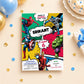 Superhero Birthday Invitation – | Digital & Printed