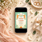 Traditional Green Wedding Invitation | Digital & Printed