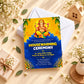Vibrant Ganesha Blue Clouds Housewarming Invitation | Griha Pravesh