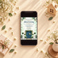 Watercolor Botanical Housewarming Invitation | Digital & Printed
