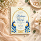 Yellow Peacock Wedding Invitation Card | Traditional Indian Wedding Design