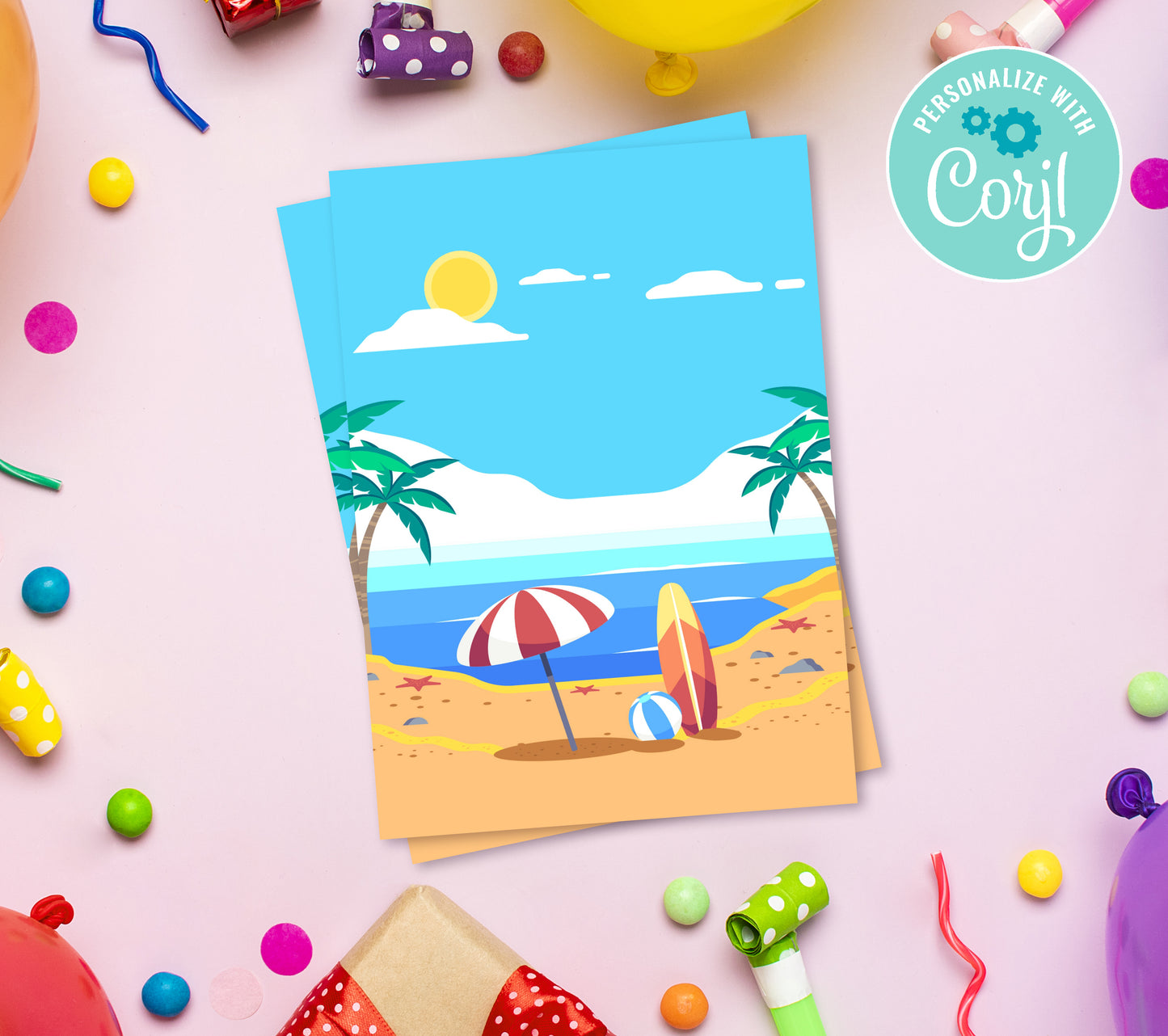 Lilo & Stitch Birthday Invitation Template, Printable Invitation, Girl Birthday, Evite, Digital Invite, 0099